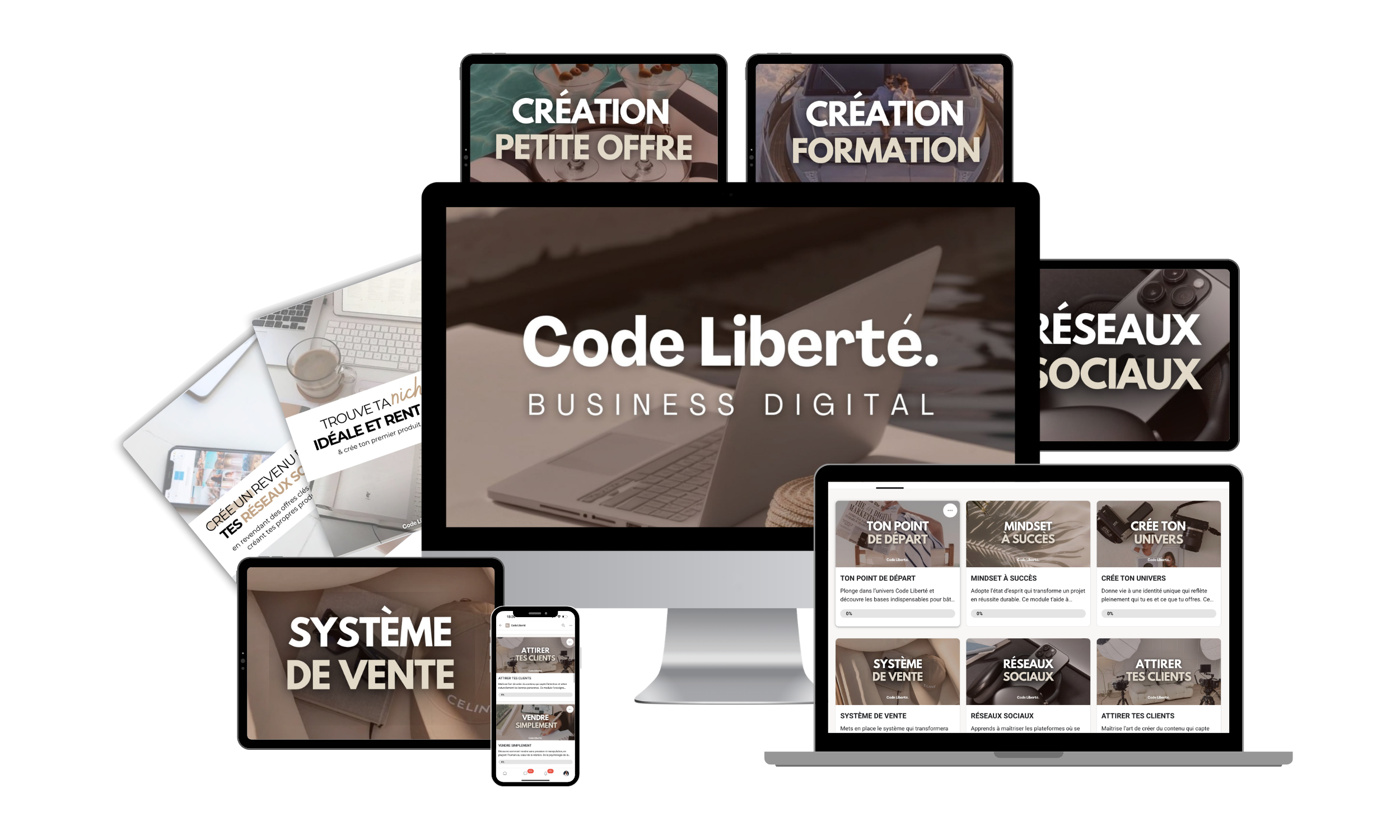 THE DIGITAL BUSINESS : CODE LIBERTÉ - Formation complète